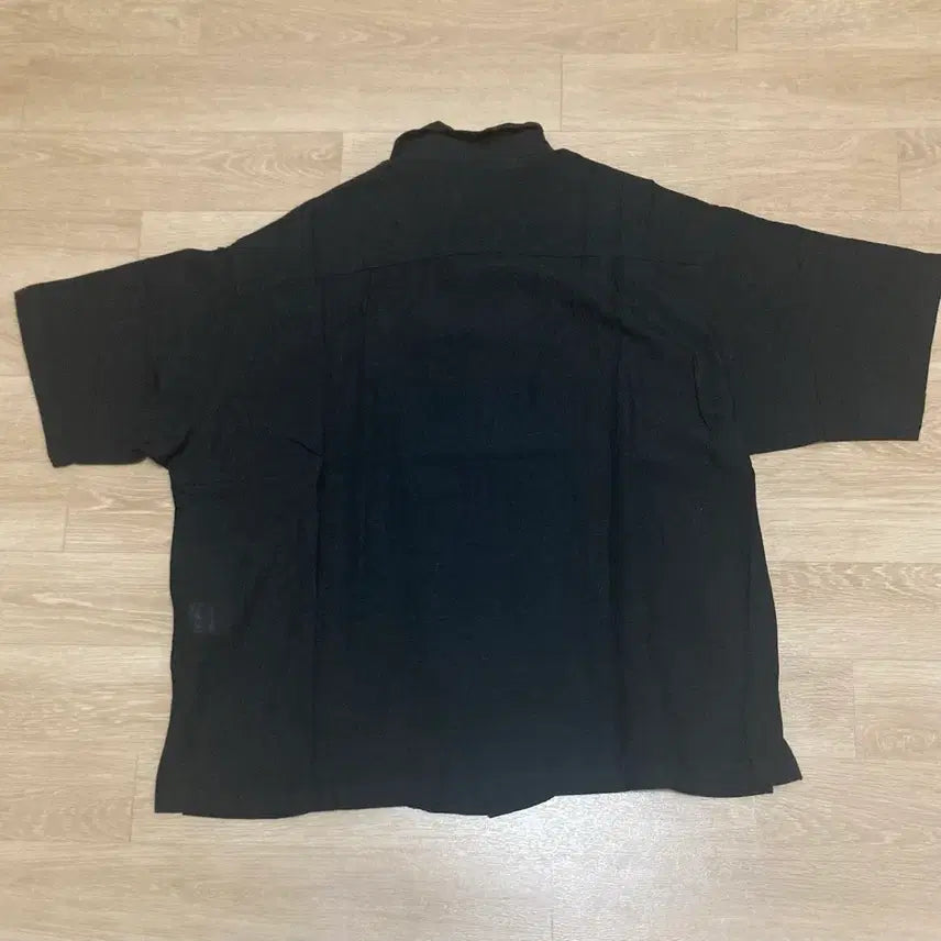 [BUNJANG] Freaks Store Linen Blend Shirt (S) - Black / 새상품) 프릭스스토어 쿠바 린넨 셔츠 S