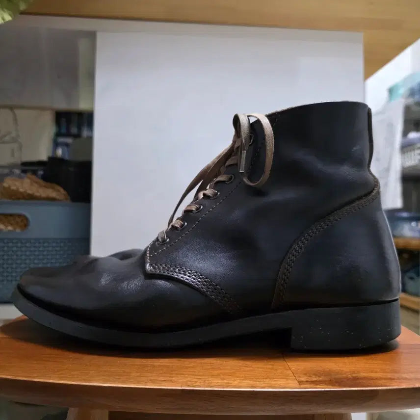 [BUNJANG] Skoob x Lua M-43 Service Shoes Black Horsehide / 스쿱 Skoob x Lua M-43 서비스 슈즈 차심 호스벗