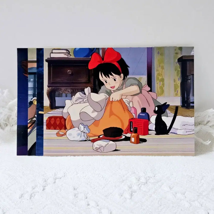[SOLD OUT] 지브리 정품 마녀 배달부 키키 엽서 6장