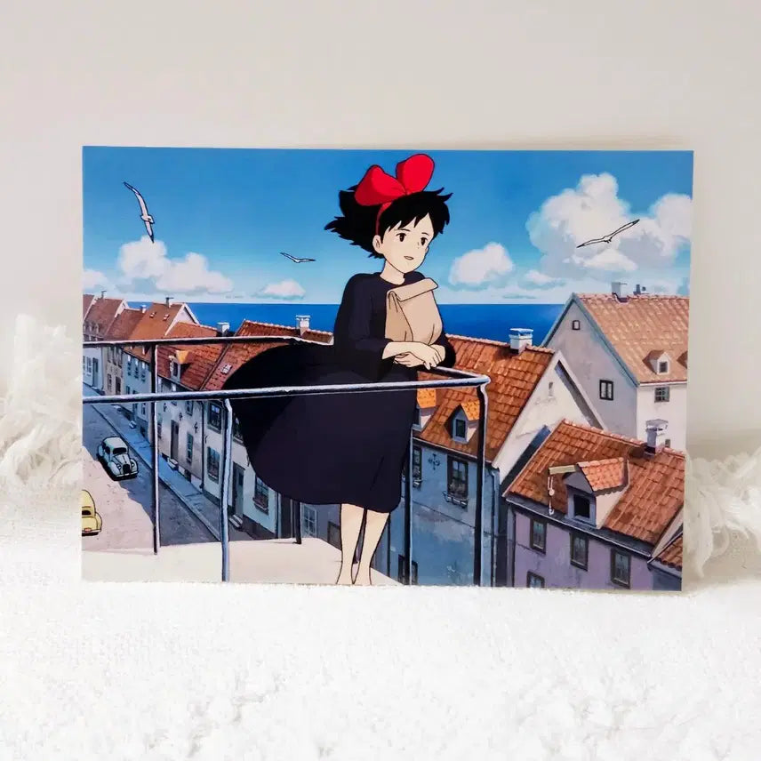 [SOLD OUT] 지브리 정품 마녀 배달부 키키 엽서 6장