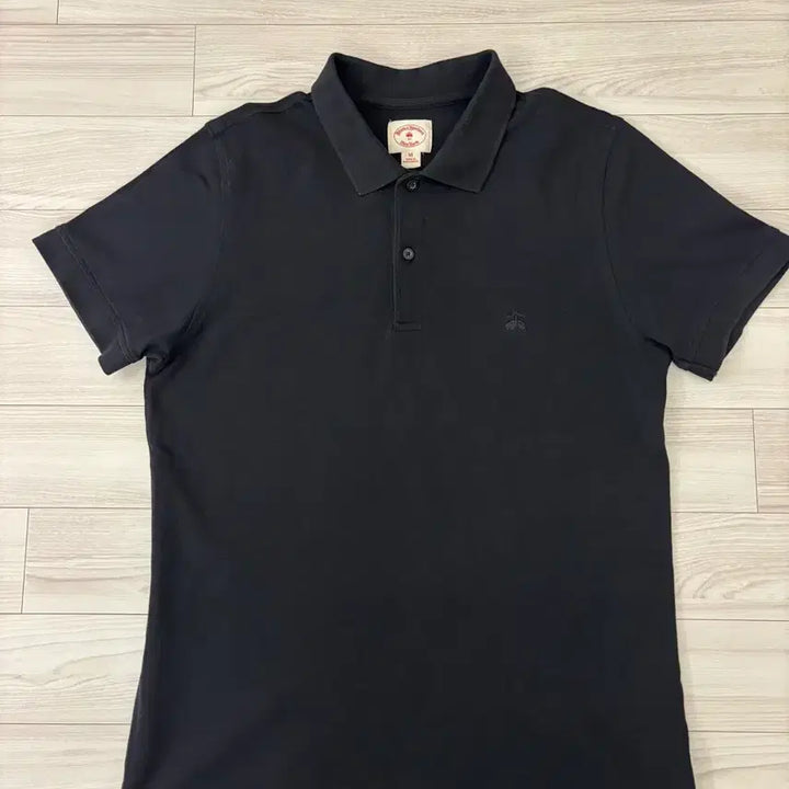 [BUNJANG] Brooks Brothers Black Short Sleeve Polo Shirt Medium / 브룩스브라더스 블랙 반팔 폴로티 M