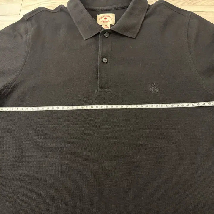 [BUNJANG] Brooks Brothers Black Short Sleeve Polo Shirt Medium / 브룩스브라더스 블랙 반팔 폴로티 M