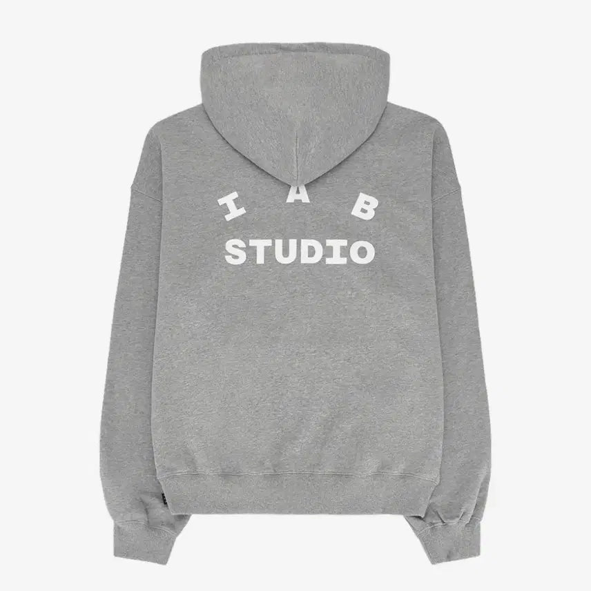 [BUNJANG] IAPP Studio Hoodie Zip-up Melange Gray / [XL] 아이앱스튜디오 후드 집업 멜란지 그레이
