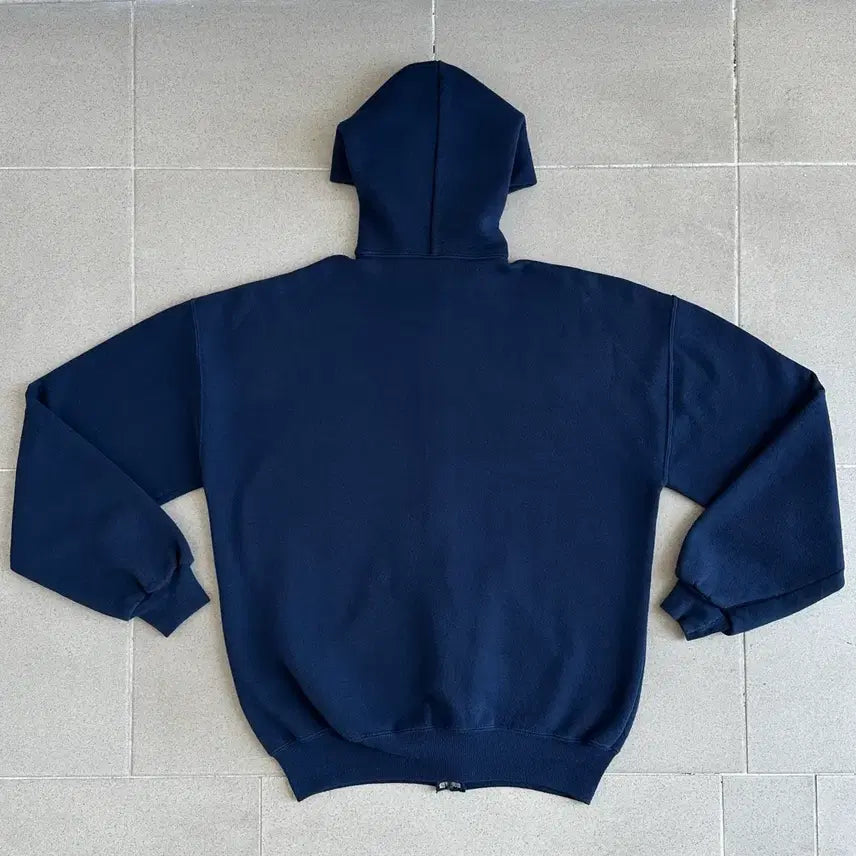 [BUNJANG] Russell Athletic Vintage Hoodie Navy XL / 90s 빈티지 러셀 후드집업 네이비 XL USA