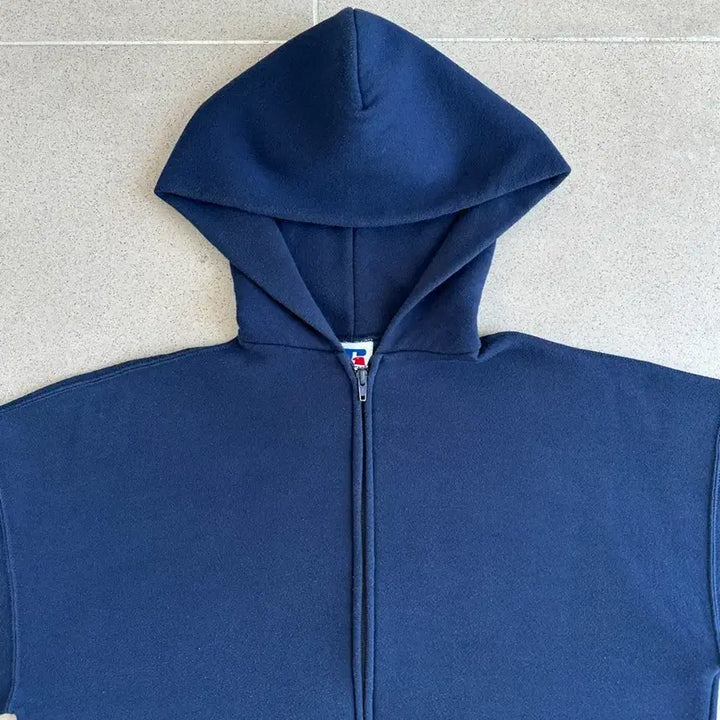 [BUNJANG] Russell Athletic Vintage Hoodie Navy XL / 90s 빈티지 러셀 후드집업 네이비 XL USA