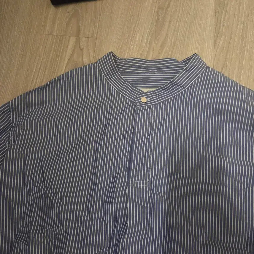 [BUNJANG] System Homme Oversized Stripe Shirt / 시스템옴므 정품 오버핏 스트라이프 셔츠 105사이즈