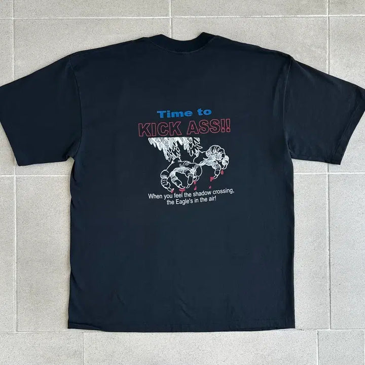 [BUNJANG] 90s Vintage Eagle Graphic T-Shirt XL / 90s 빈티지 독수리 티셔츠 XL 할리데이비슨