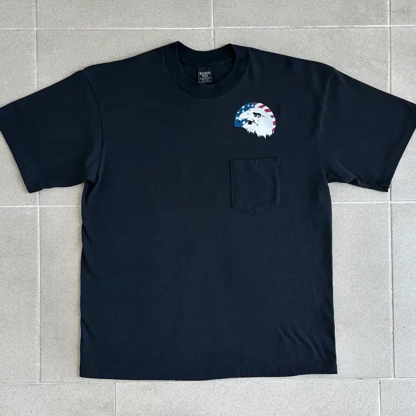 [BUNJANG] 90s Vintage Eagle Graphic T-Shirt XL / 90s 빈티지 독수리 티셔츠 XL 할리데이비슨