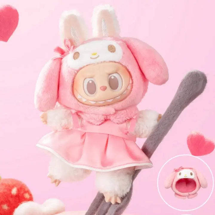 [BUNJANG] Pop Mart Sanrio Labubu My Melody Keyring New / [당일발송] 팝마트 산리오 라부부 마이멜로디 키링 새상품