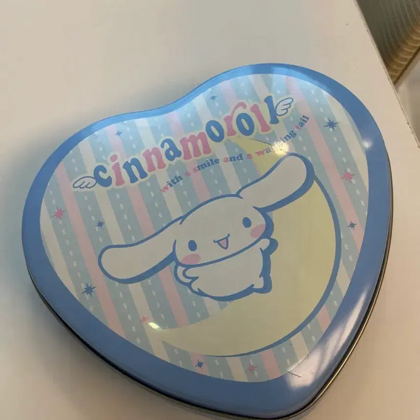 [BUNJANG] Sanrio Cinnamoroll Tin Case Accessory Box / 2003년 고전 시나모롤 틴케이스 소품함 고전문구 일본 산리오 레어