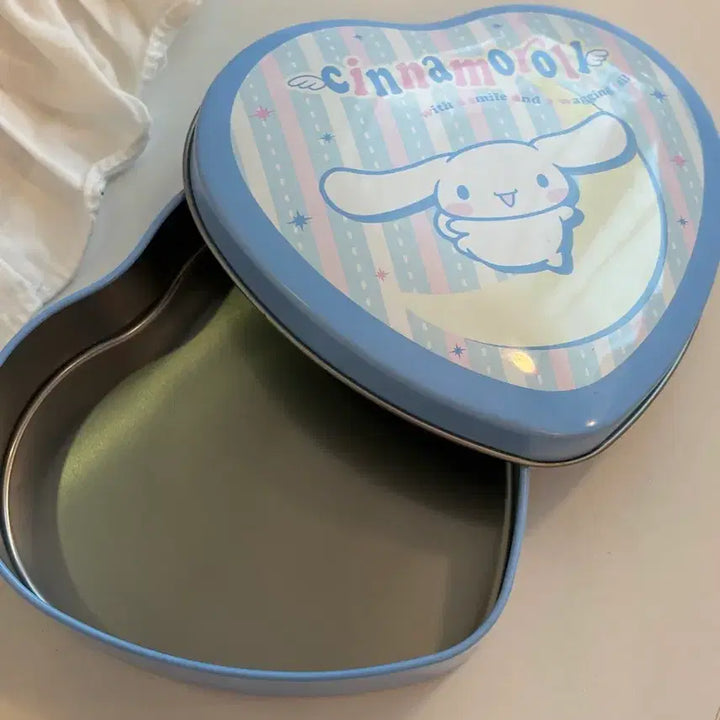 [BUNJANG] Sanrio Cinnamoroll Tin Case Accessory Box / 2003년 고전 시나모롤 틴케이스 소품함 고전문구 일본 산리오 레어