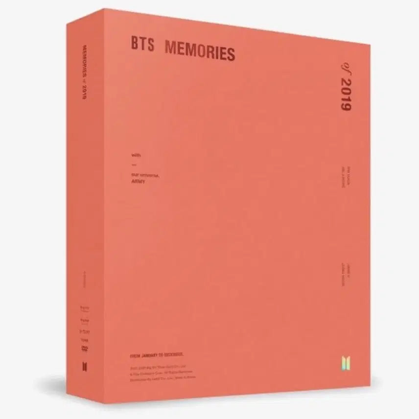 [BUNJANG] BTS Memories 2019 DVD Set / 방탄소년단 메모리즈 2019 DVD 풀세트
