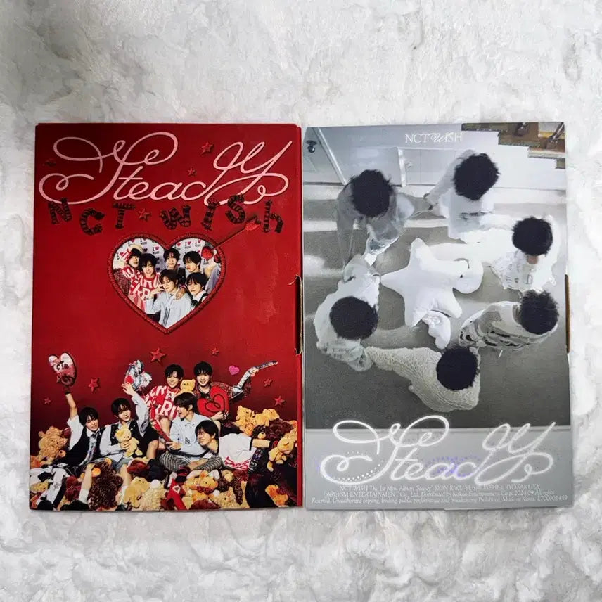 [BUNJANG] NCT WISH Steady Album Set (2 Versions) Bundle / 엔시티위시 스테디 앨범 2종 세트 일괄 nct wish 굿즈 처분