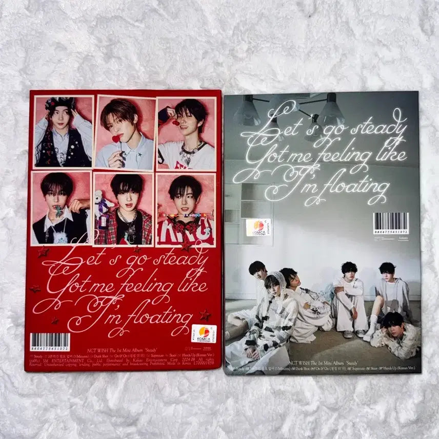 [BUNJANG] NCT WISH Steady Album Set (2 Versions) Bundle / 엔시티위시 스테디 앨범 2종 세트 일괄 nct wish 굿즈 처분