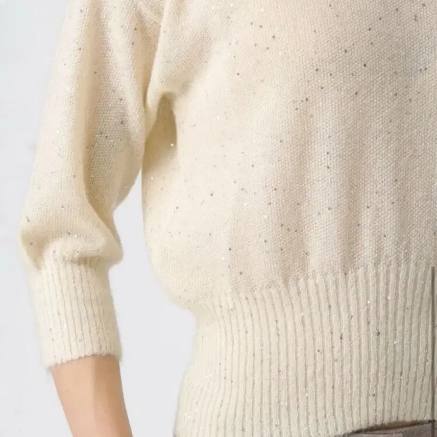 [BUNJANG] Fabiana Filippi Sequin Knit Sweater / 파비아나필리피 시퀸 니트 (택달린 완전 새것) it44
