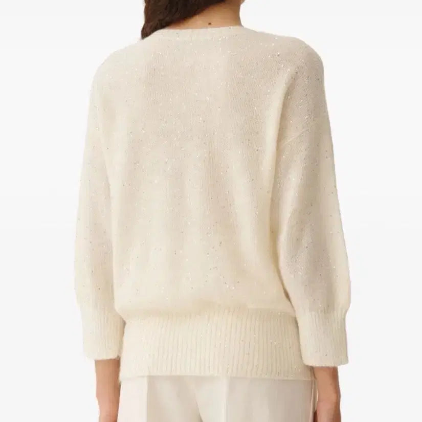 [BUNJANG] Fabiana Filippi Sequin Knit Sweater / 파비아나필리피 시퀸 니트 (택달린 완전 새것) it44