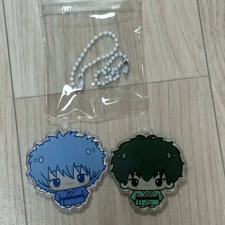 [BUNJANG] Gintama Gintoki Hijikata Acrylic Keychain / 은혼 긴토키 히지카타 비공굿 아크릴 키링