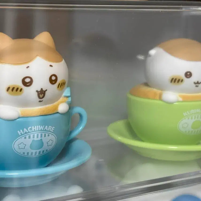 [BUNJANG] Chiikawa Hachiware Kurimanju Latte Art Figure Bundle Set / 치이카와 하치와레 쿠리만쥬 라떼아트 피규어 일괄