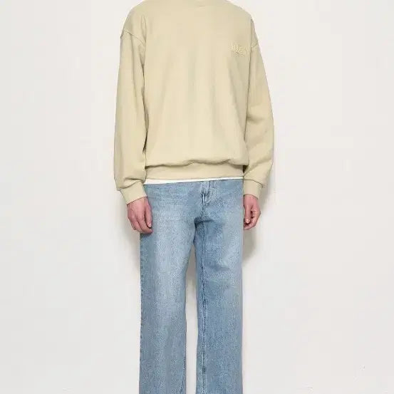 [SOLD OUT] 타임옴므 백 프린티드 스웻셔츠