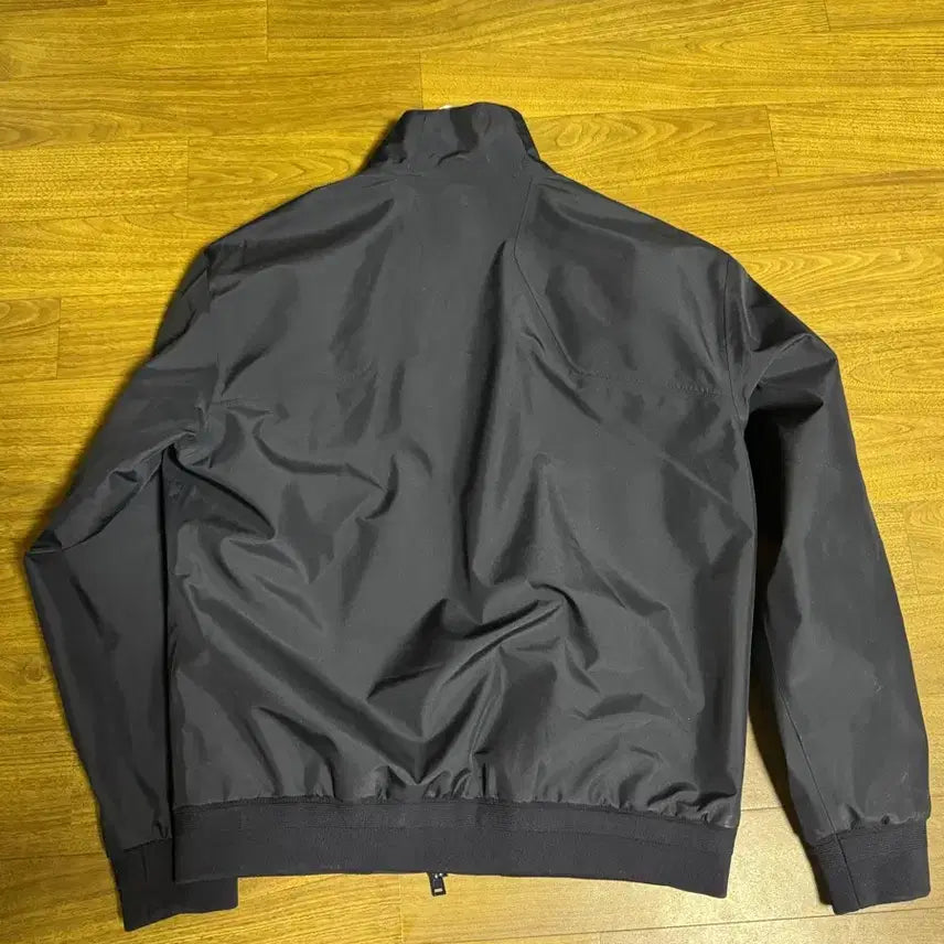 [BUNJANG] Polo Mock Neck Jacket Navy Nylon Blend M / 폴로 모크넥 자켓 M사이즈 네이비 (폴리 나일론 혼방)