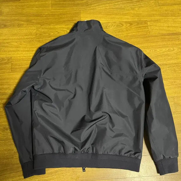[BUNJANG] Polo Mock Neck Jacket Navy Nylon Blend M / 폴로 모크넥 자켓 M사이즈 네이비 (폴리 나일론 혼방)