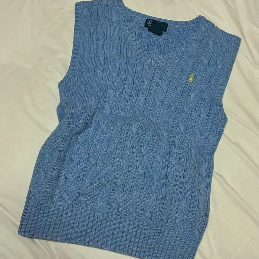 [BUNJANG] Polo Ralph Lauren Knit Vest / 폴로 랄프로렌 니트 베스트 / 키즈 7size (여성 44)