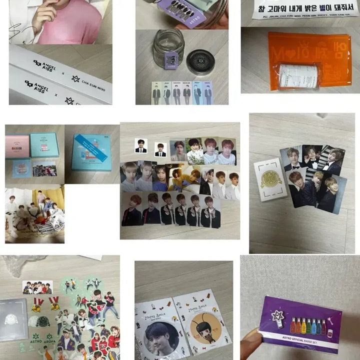 [BUNJANG] ASTRO Cha Eun-woo Assorted Goods / 아스트로 굿즈 모음 일괄 처분해요 (최애 차은우, 희귀매물 있음)