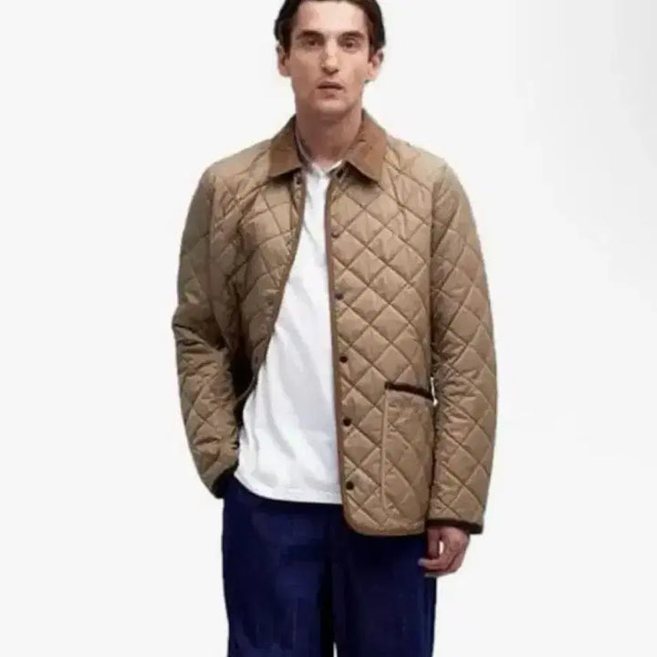 [BUNJANG] Barbour Liddesdale Quilted Jacket Beige M / Barbour 바버 리더스데일 퀼팅 자켓 베이지 M