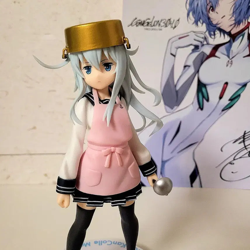 [BUNJANG] KanColle Hibiki Cooking Version Figure / 새제품 칸코레 함대컬렉션 히비키 미소녀 피규어 세가 요리버전