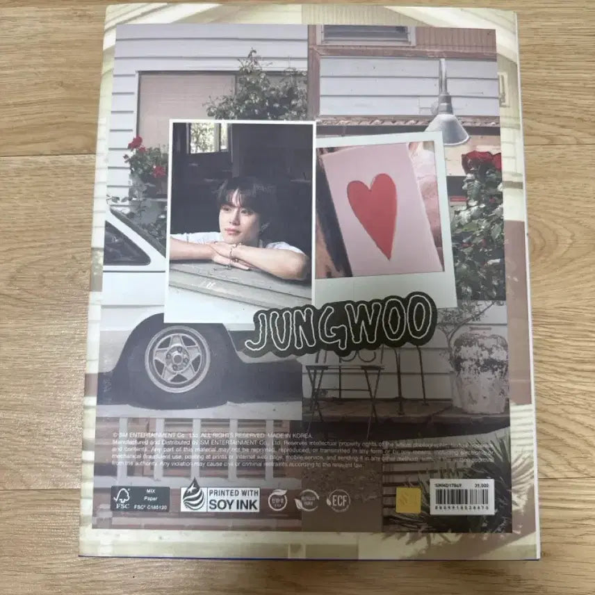 [BUNJANG] NCT 127 Jungwoo Blue to Orange Photobook / NCT 127 정우 블루투오렌지 Blue to Orange 포토북