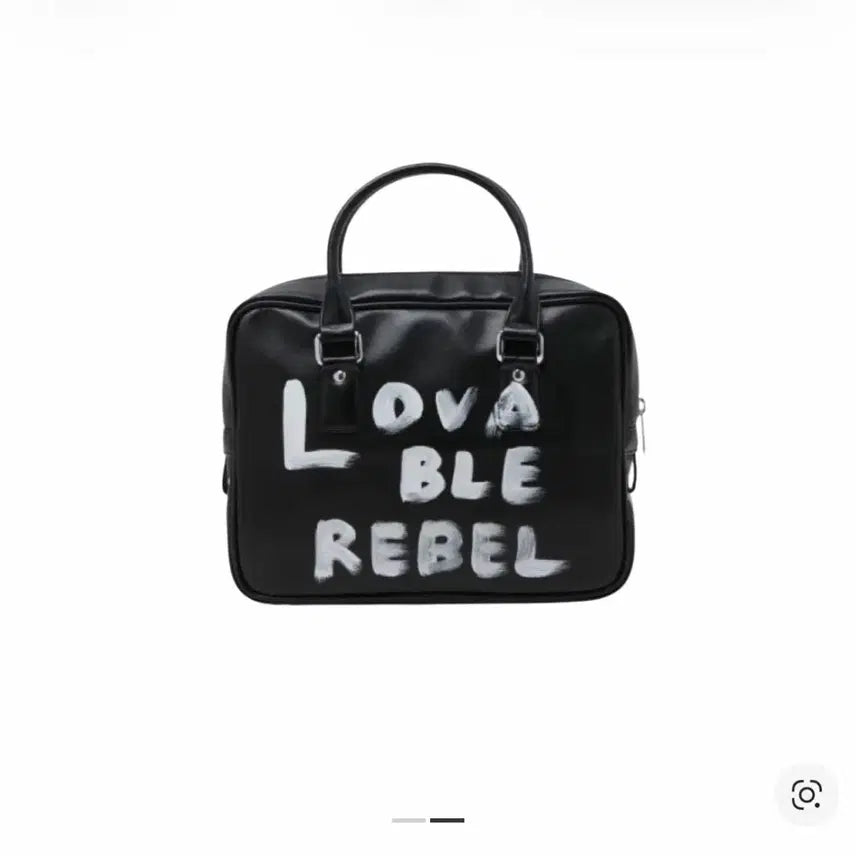 [BUNJANG] Comme des Garçons GIRL Paint Black Tote Bag / (새상품) 꼼데가르송 걸 페인트 블랙 토트백