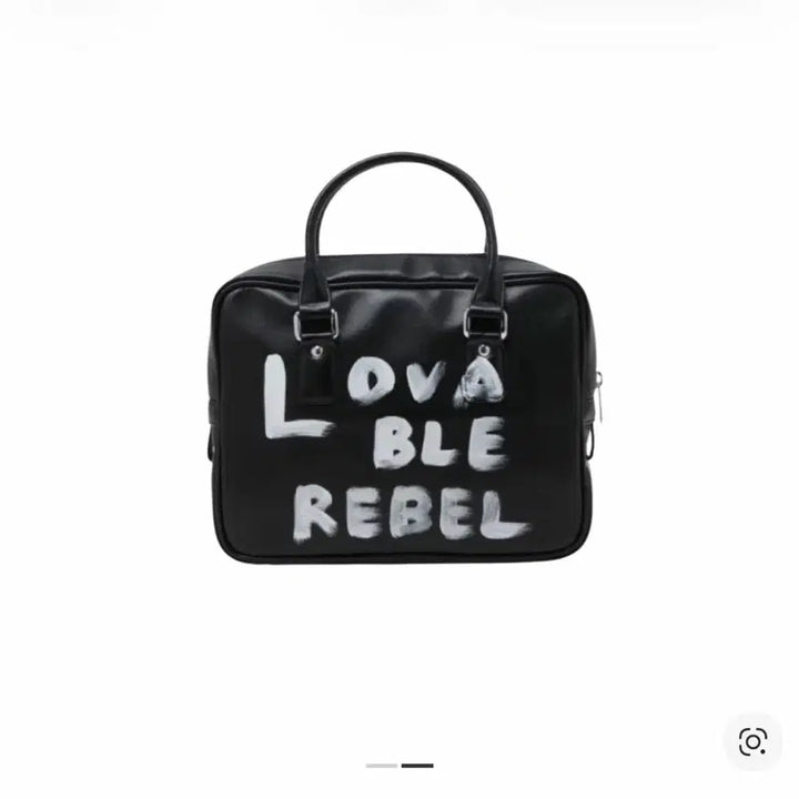 [BUNJANG] Comme des Garçons GIRL Paint Black Tote Bag / (새상품) 꼼데가르송 걸 페인트 블랙 토트백