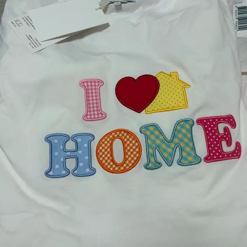 [BUNJANG] Okiddo I Love Home T-shirt (L) / 오끼뜨 아이러브홈 티셔츠 공용 L사이즈