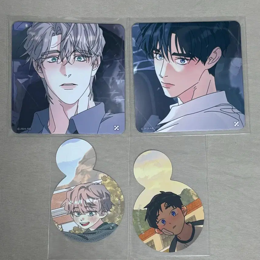 [BUNJANG] Roots Without Tree Reborn POB Cafe Coaster and Straw Pick Bundle Set / 뿌리없는나무 뿌없나 레봄 특전 카페 코스터 스트로우픽 일괄