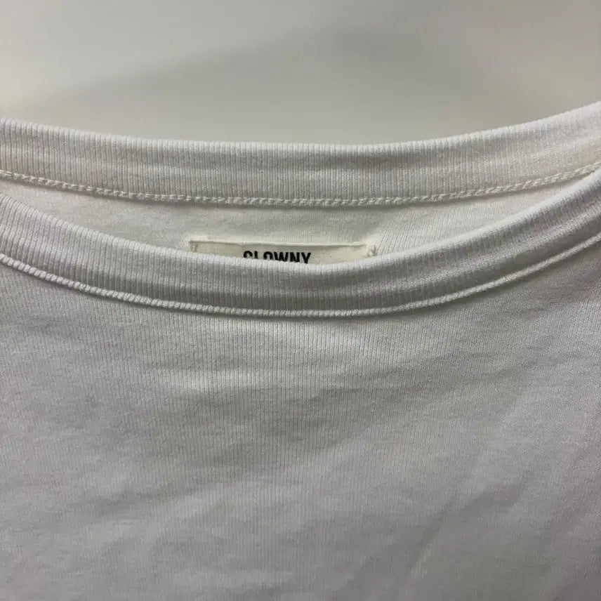 [BUNJANG] Glony G Classic Fitted Tee (White) / 글로니 G CLASSIC FITTED TEE (WHITE)