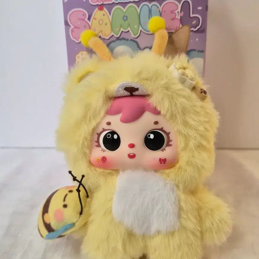 [BUNJANG] Samuel Hug Ice Cream Yellow Doll (Baby Three) / 사무엘 허그 아이스크림 노랑색 인형 (베이비쓰리)