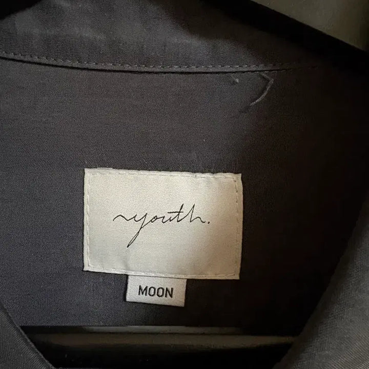 [SOLD OUT] [M]유스 youth 26ss 큐프로셔츠 차콜그레이