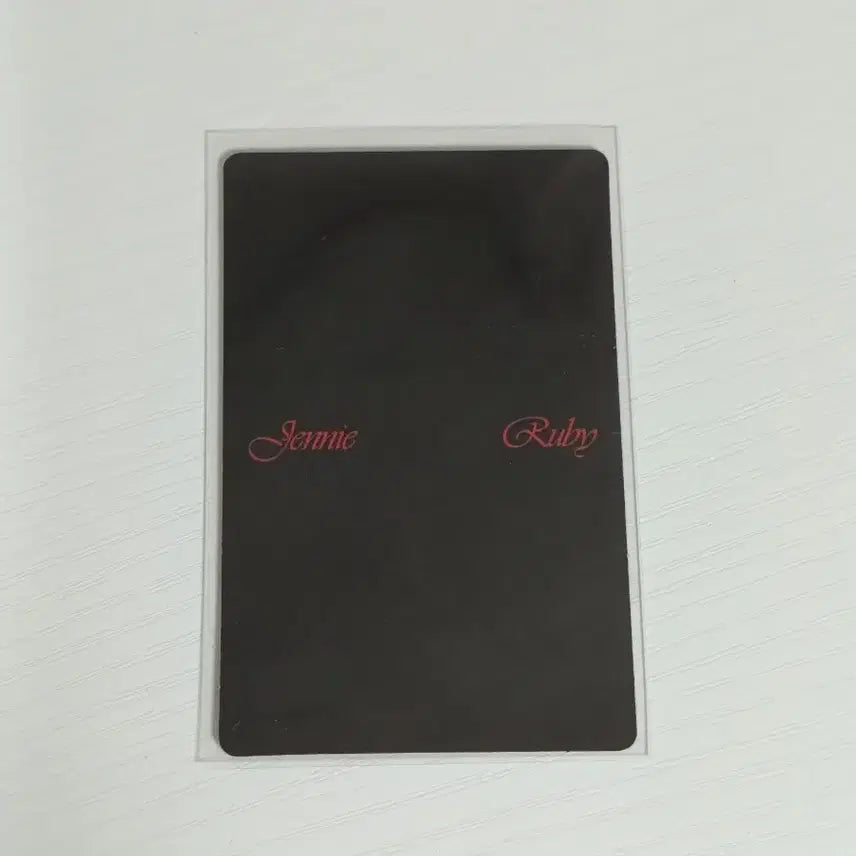 [BUNJANG] Blackpink Jennie Ruby zen ver. Photocard / 블랙핑크 제니 루비 zen ver. 포카