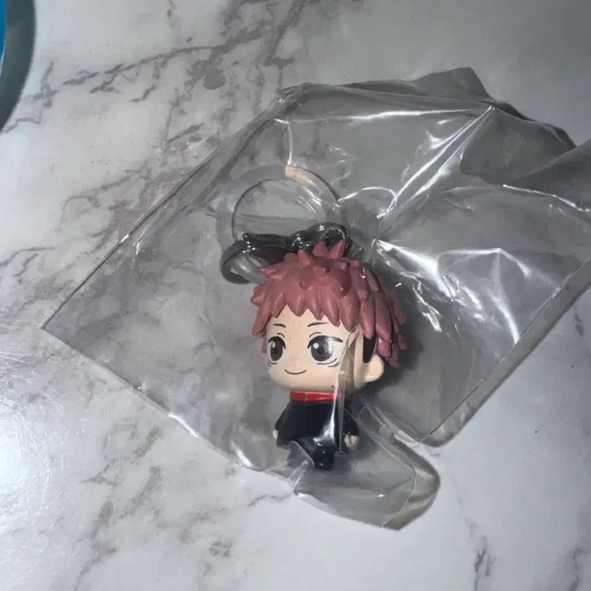 [BUNJANG] Jujutsu Kaisen Megirushi Yuji Itadori Keyring / 미개봉) 주술회전 메지루시 유지