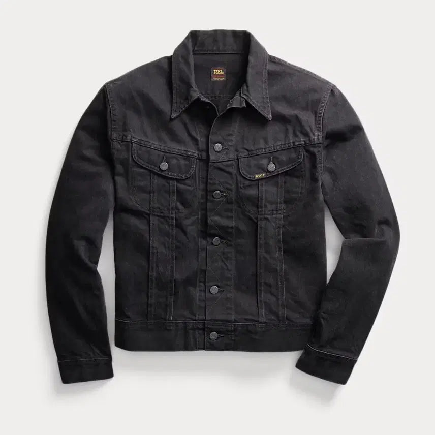 [BUNJANG] RRL LOT271 Black Denim Trucker Jacket / 더블알엘 RRL LOT271 흑청트러커 L size 새제품