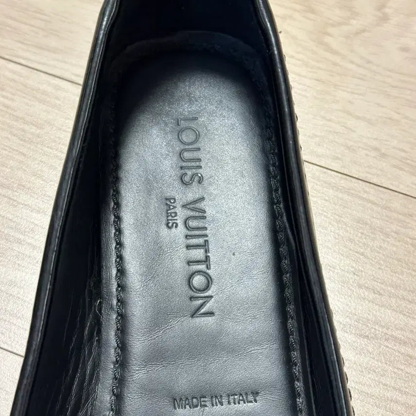 [BUNJANG] Louis Vuitton Patent Loafer Driving Shoes Black 37.5 / 루이비통 페이턴트 로퍼 블랙 드라이빙슈즈 37.5