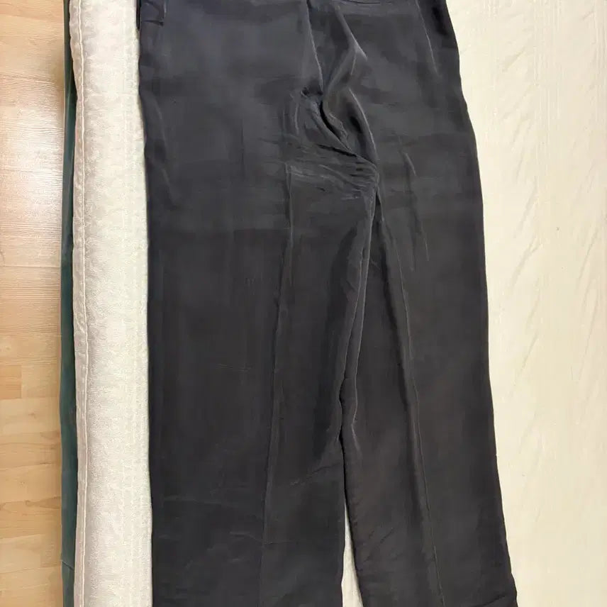 [SOLD OUT] [M]유스 youth 26ss 큐프로와이드스트링팬츠 차콜그레이