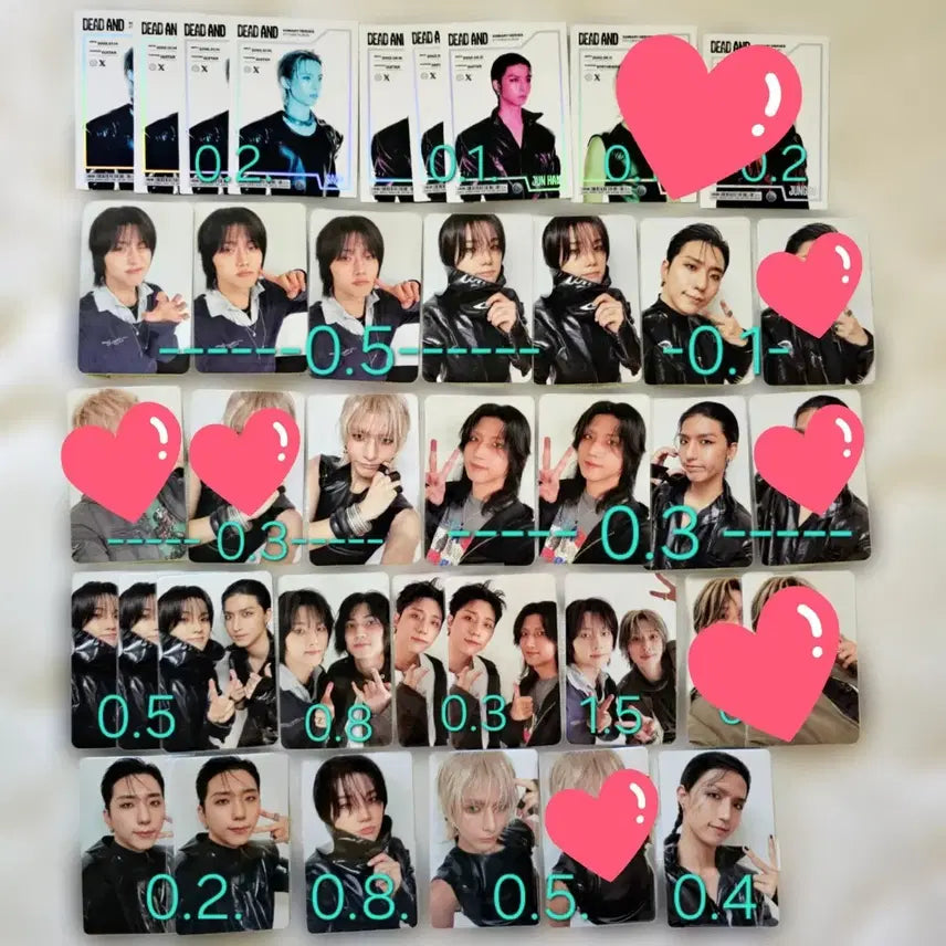 [BUNJANG] Xdinary Heroes DEAD Photocard / 엑스디너리 히어로즈 DEAD AND 포카