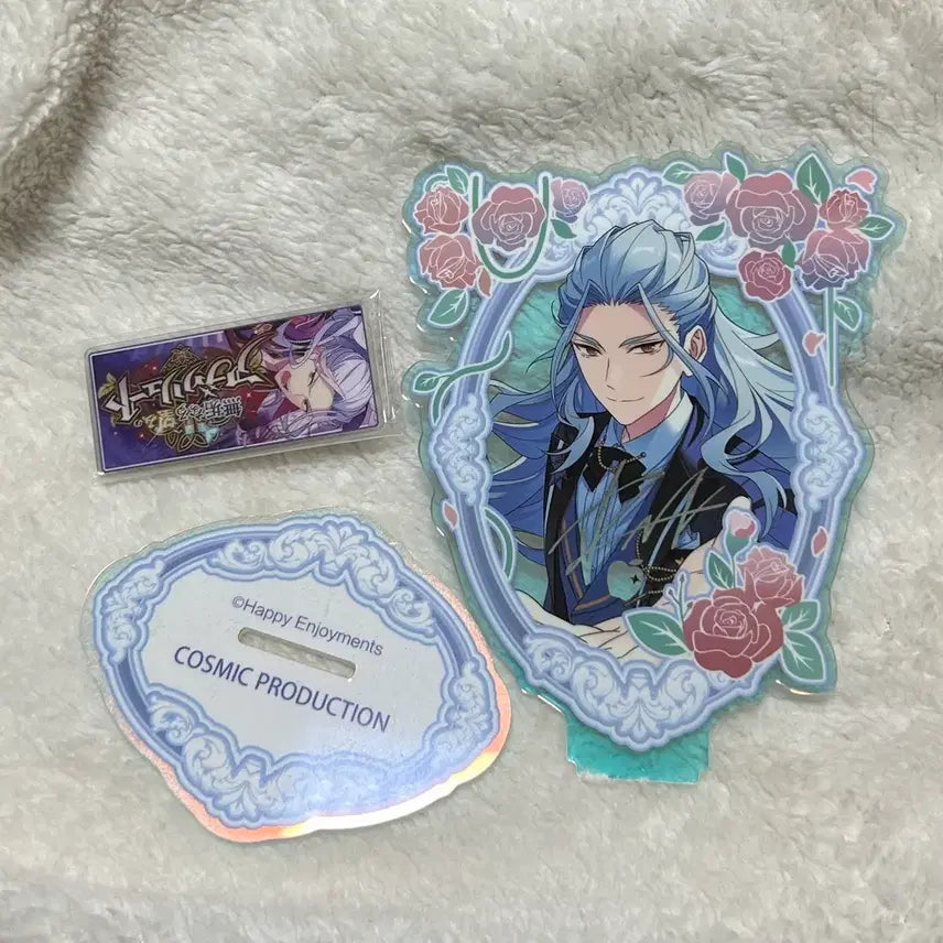 [BUNJANG] Ensemble Stars Nagisa Acrylic Stand and Badge Bundle / 앙상블스타즈 나기사 아크릴스탠드 뱃지 일괄