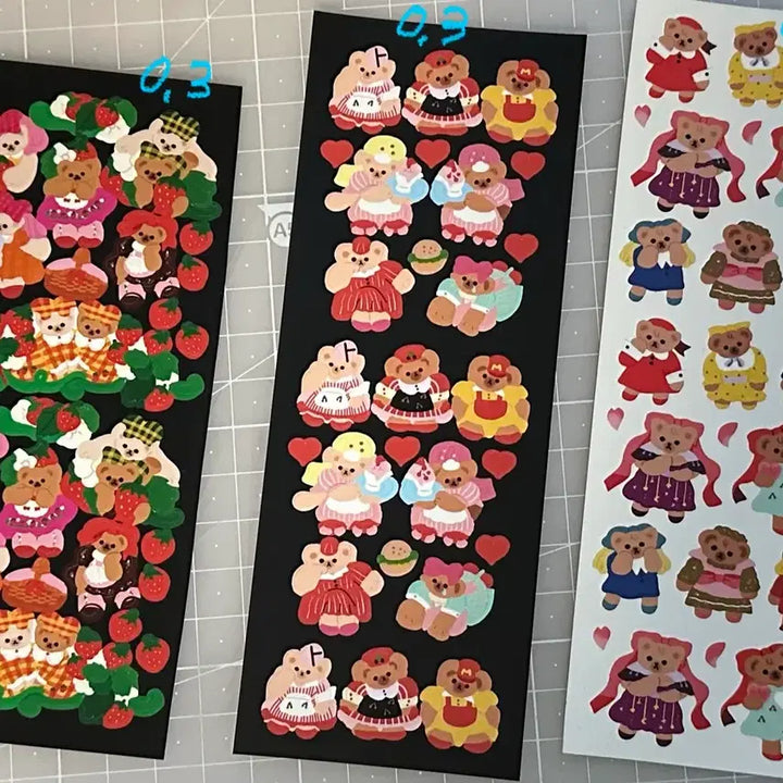[BUNJANG] Yulbamgom Sticker / 고전) 율밤곰 스티커