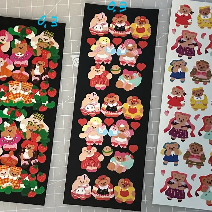 [BUNJANG] Yulbamgom Sticker / 고전) 율밤곰 스티커