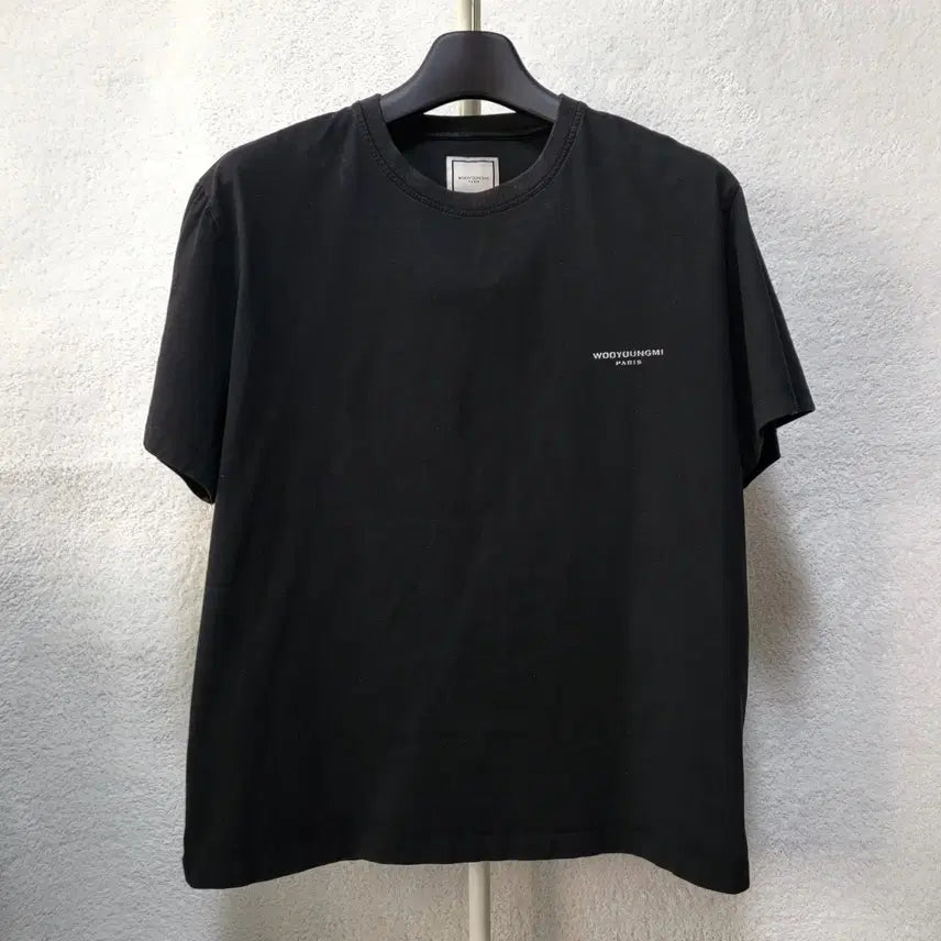 [BUNJANG] Wooyoungmi Flower Back Logo T-shirt / [발색] 48 / 21SS 우영미 플라워 백로고 반팔티