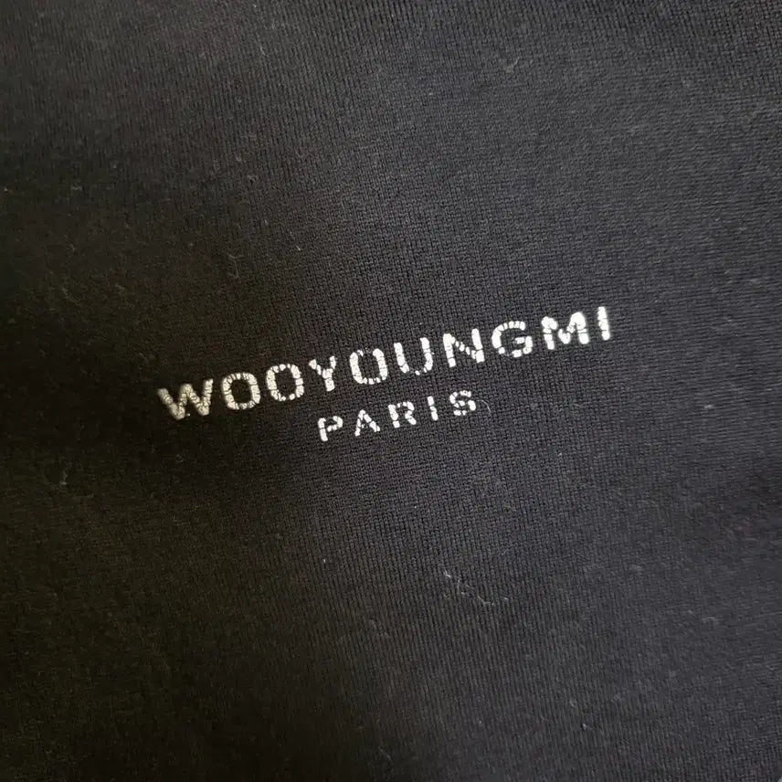 [BUNJANG] Wooyoungmi Flower Back Logo T-shirt / [발색] 48 / 21SS 우영미 플라워 백로고 반팔티