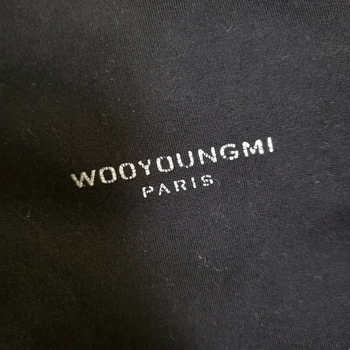 [BUNJANG] Wooyoungmi Flower Back Logo T-shirt / [발색] 48 / 21SS 우영미 플라워 백로고 반팔티