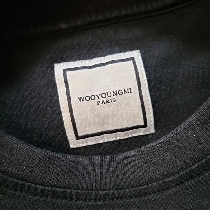 [BUNJANG] Wooyoungmi Flower Back Logo T-shirt / [발색] 48 / 21SS 우영미 플라워 백로고 반팔티
